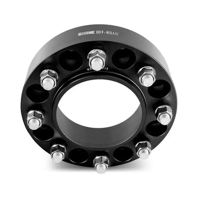 Mishimoto Borne Off-Road Wheel Spacers 8x180 124.1 50 M14 Black - and Tire Accessories