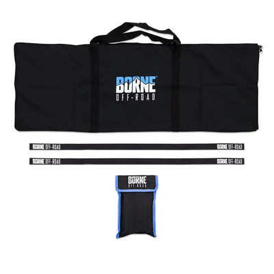 Mishimoto Borne Recovery Boards 109x31x6cm Black - Truck & Automotive