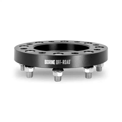 Mishimoto Borne Off-Road Wheel Spacers 8x165.1 116.7 25 M14 Black - and Tire Accessories