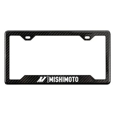 Mishimoto Carbon Fiber License Plate Frame - Gloss - Truck & Automotive