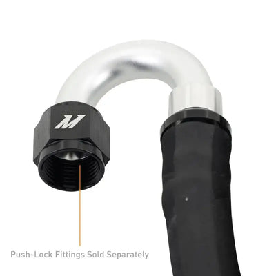 Mishimoto Push Lock Hose Black -10AN 240in Length - Fabrication