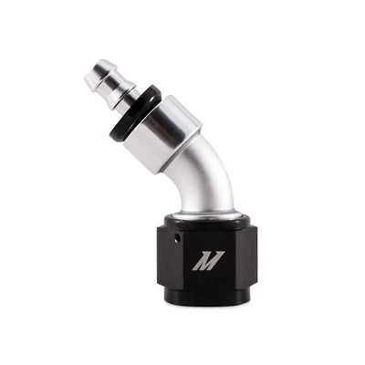 Mishimoto Push-On Swivel End Hose Fitting 45 Degrees -10AN - Truck & Automotive