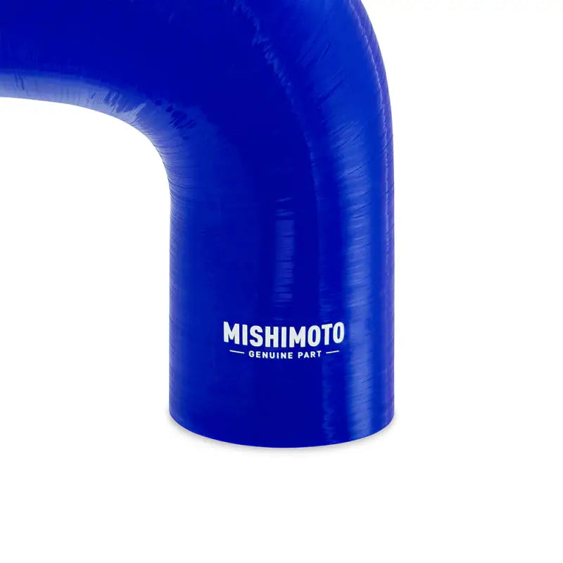 Mishimoto Silicone Reducer Coupler 90 Degree 2.5in to 4in - Blue - Truck & Automotive