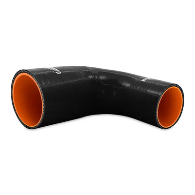 Mishimoto Silicone Reducer Coupler 90 Degree 3in to 3.5in - Black - Truck & Automotive