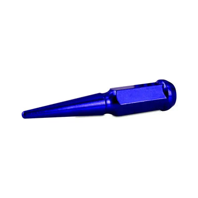 Mishimoto Steel Spiked Lug Nuts M12x1.5 20pc Set - Blue - Wheel and Tire Accessories