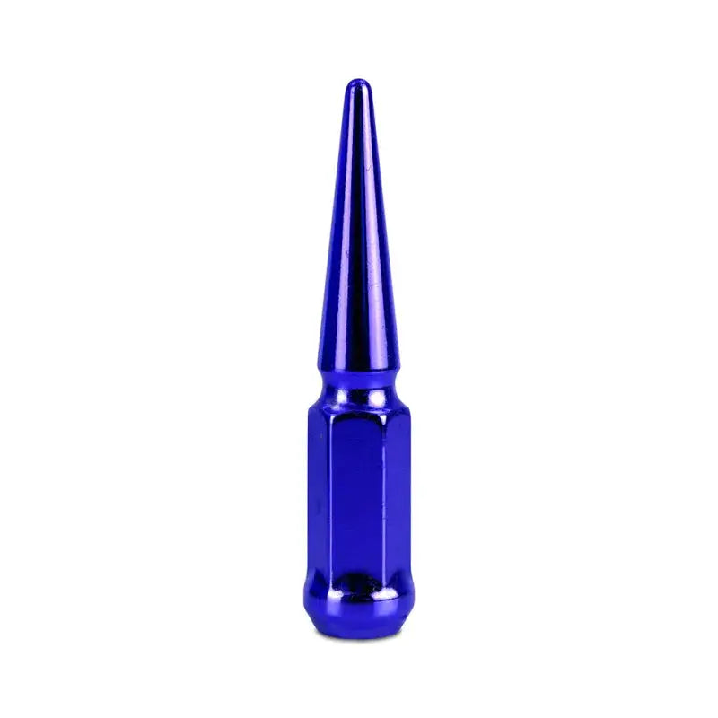 Mishimoto Steel Spiked Lug Nuts M14 x 1.5 32pc Set Blue - Wheel and Tire Accessories