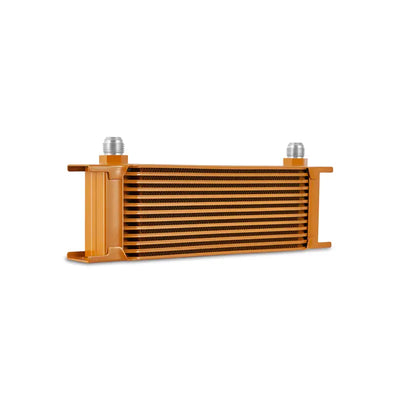 Mishimoto Universal 13-Row Oil Cooler Gold - Truck & Automotive
