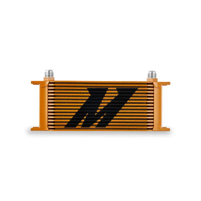 Mishimoto Universal 16-Row Oil Cooler Gold - Truck & Automotive