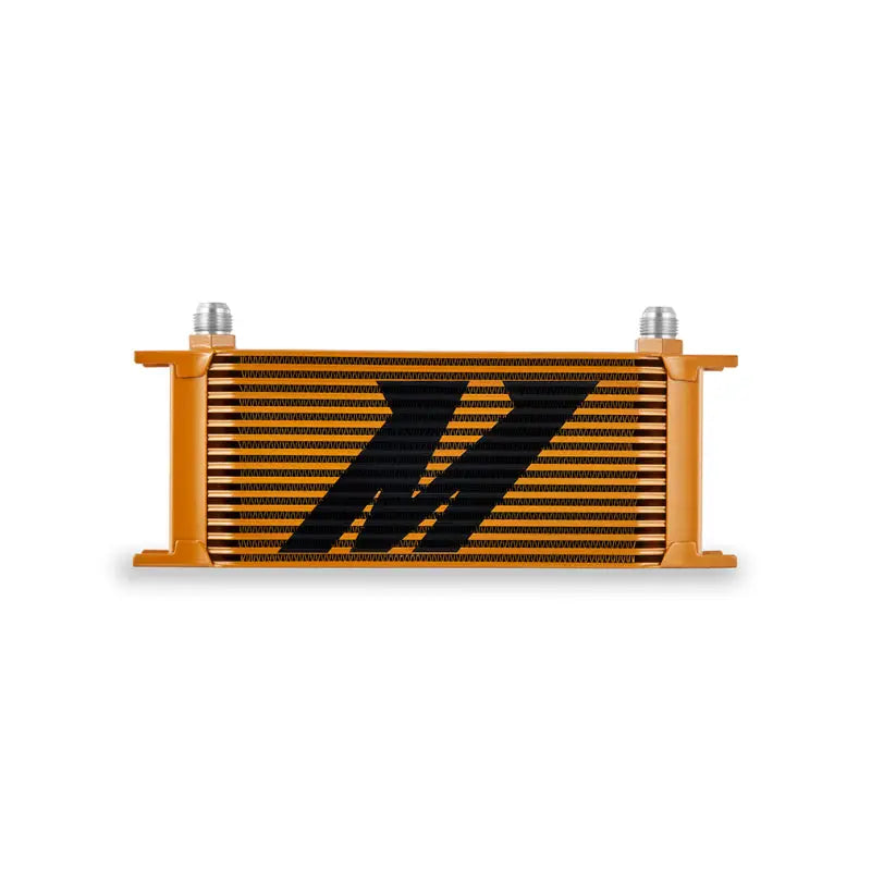 Mishimoto Universal 16-Row Oil Cooler Gold - Truck & Automotive