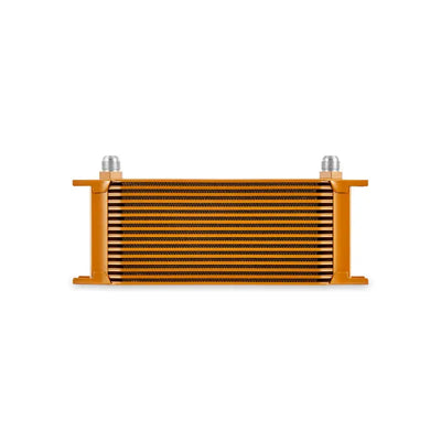 Mishimoto Universal 16-Row Oil Cooler Gold - Truck & Automotive