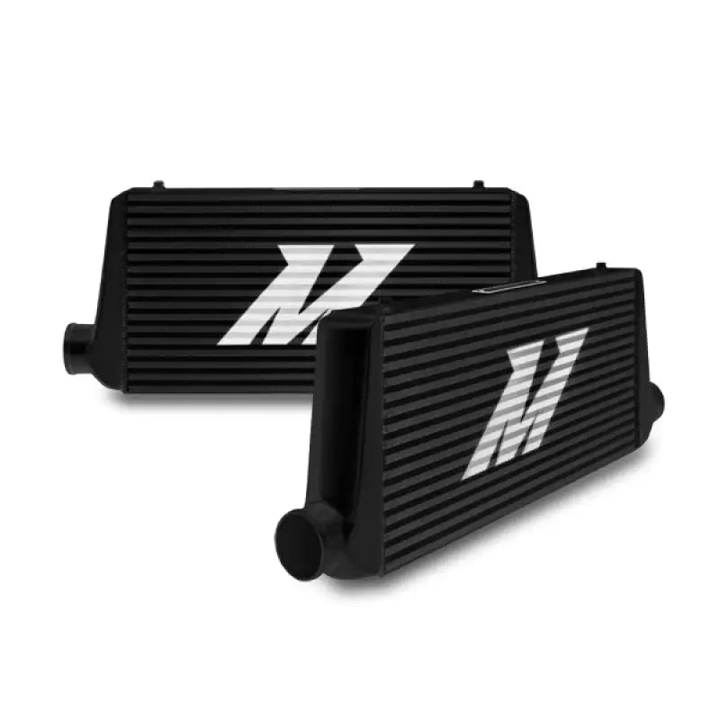 Mishimoto Universal Black R Line Intercooler Overall Size: 31x12x4 Core 24x12x4 Inlet / Outlet - Truck & Automotive
