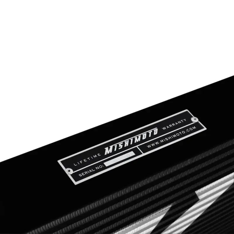 Mishimoto Universal Black R Line Intercooler Overall Size: 31x12x4 Core 24x12x4 Inlet / Outlet - Truck & Automotive