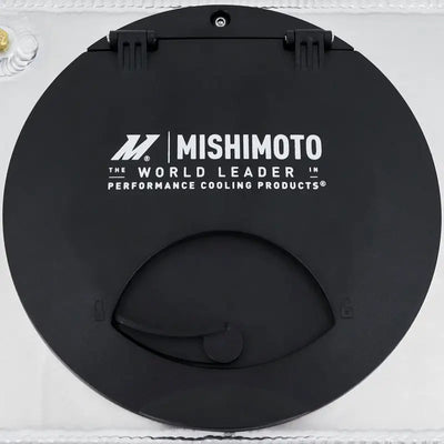 Black Mishimoto radiator cap for Mishimoto Universal Ice Box Tank Reservoir 2.5 Gallon