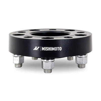 Mishimoto Wheel Spacers - 5X114.3 / 70.5 / 25 / M14 - Black - Truck & Automotive