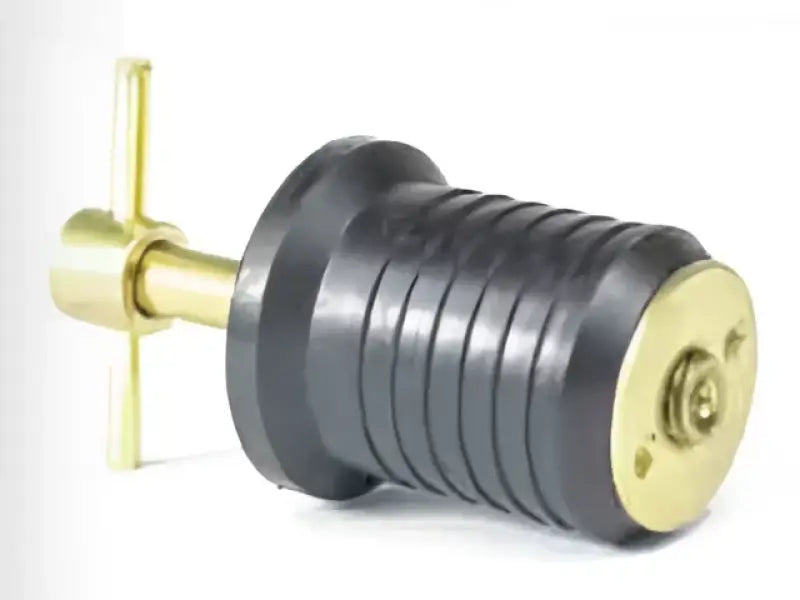 Moeller 05306110 Drain Plug - Twist Turn Brass 1' Quality boat drain plug from Moeller