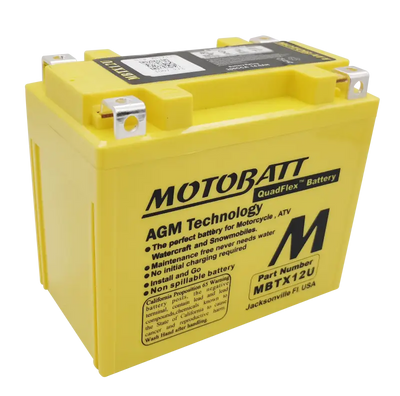 Battery Mbtx12u Sealed Factory Activated - MOTOBATT