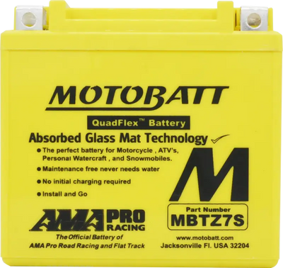 Battery Mbtz7s Sealed Factory Activated - MOTOBATT