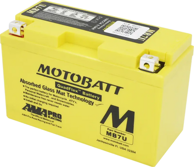 Battery Mb7u Sealed Factory Activated - MOTOBATT