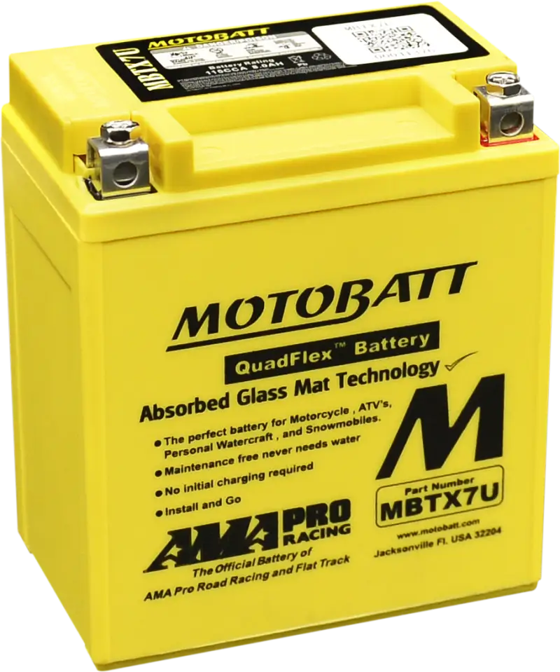 Battery Mbtx7u Sealed Factory Activated - MOTOBATT