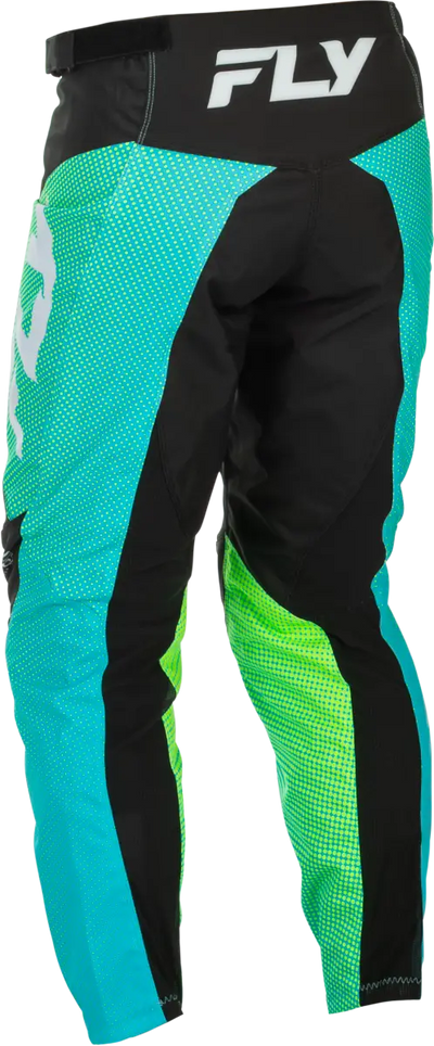 F 16 Pants Aqua/Black/White Sz 38 - FLY RACING