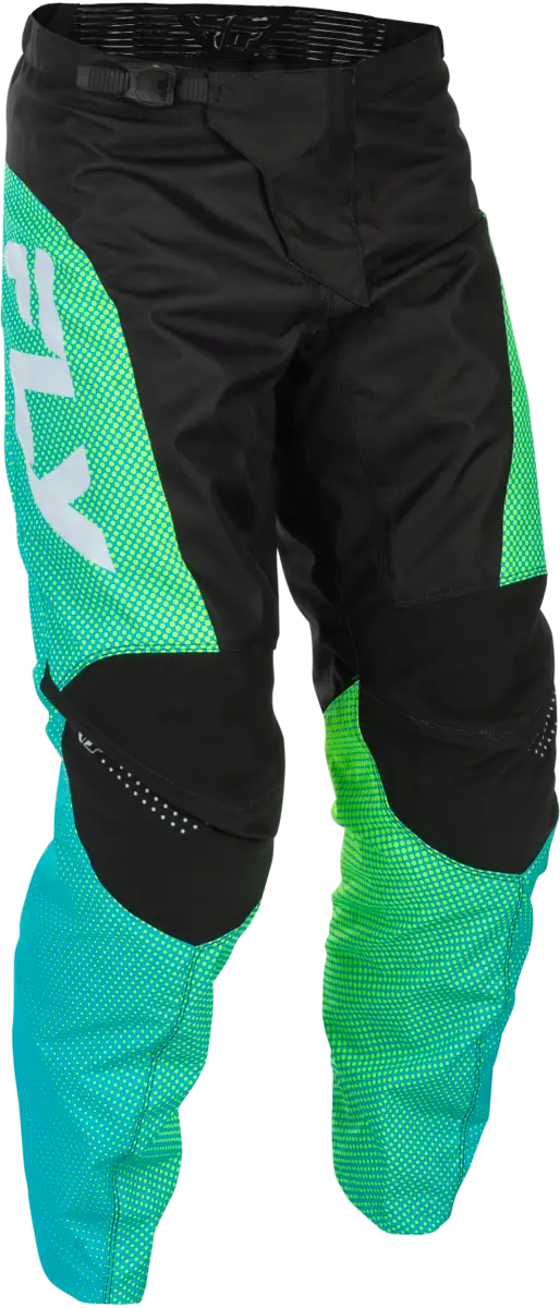 F 16 Pants Aqua/Black/White Sz 38 - FLY RACING