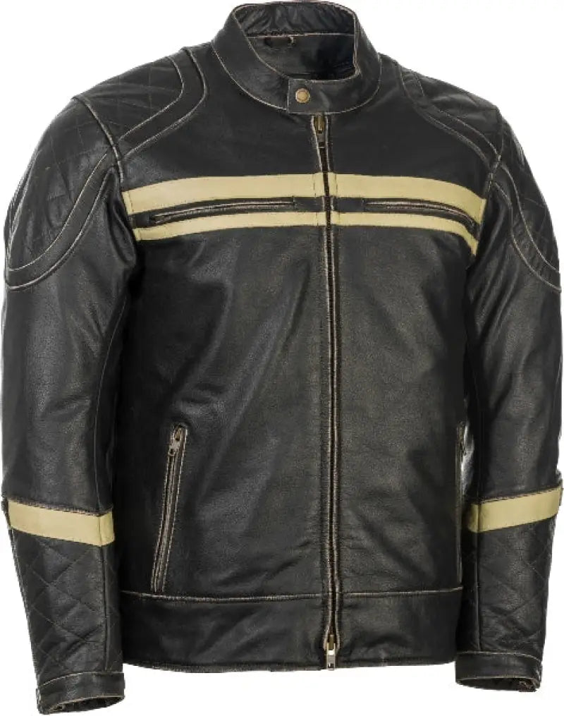 Motordrome Jacket Antique Black 3x