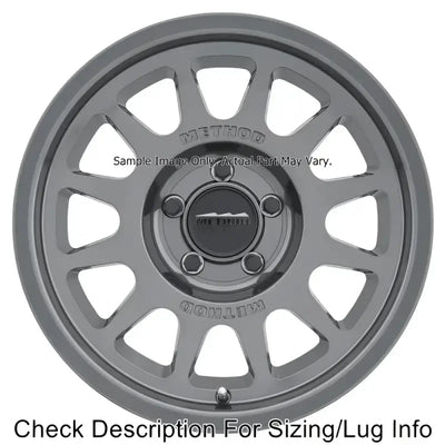 MR70379050812N Method Race Mr703 Bead Grip 17X9 -12Mm Offset - Wheel