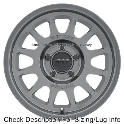 MR70379050812N Method Race Mr703 Bead Grip 17X9 -12Mm Offset - Wheel