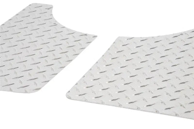 Mud Flap Multi-Fit (See Document for Guidance); 11 Inch X 19 Inch; Set of 2; Rectangle With Radius Notch; Without Logo;