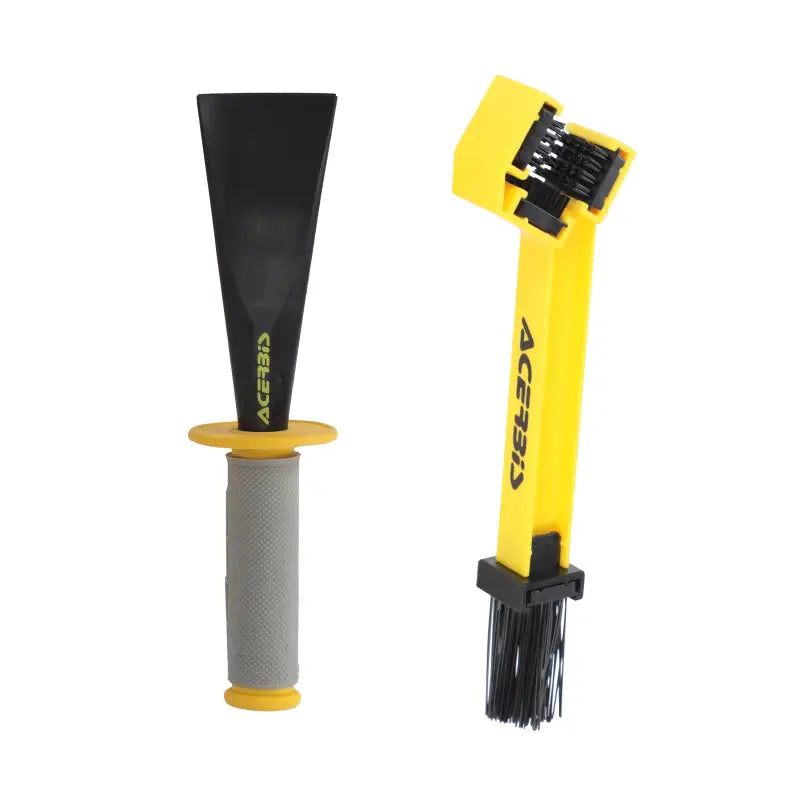 Mud Scraper + Chain Brush - ACERBIS