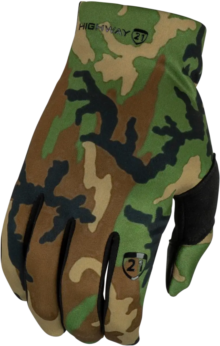 Muggsy Gloves Camo Md - HIGHWAY 21