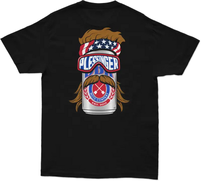 Mullet Madness Tee Black Lg - DBK