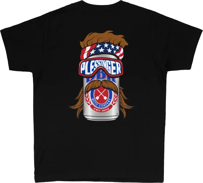 Mullet Madness Youth Tee Black Yx - DBK