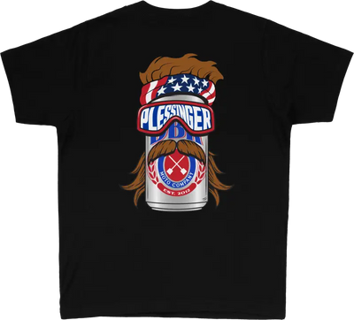Mullet Madness Youth Tee Black Yl - DBK