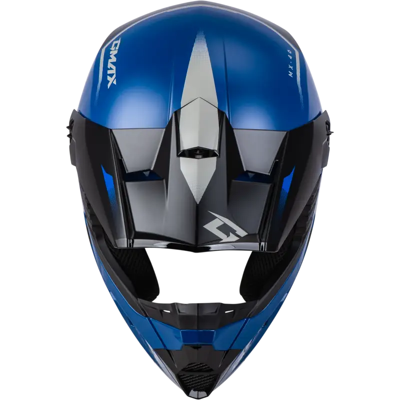 Mx 46 Compound Helmet Blue/Black/Grey Xs 