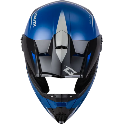 Mx 46 Compound Helmet Blue/Black/Grey Yl 