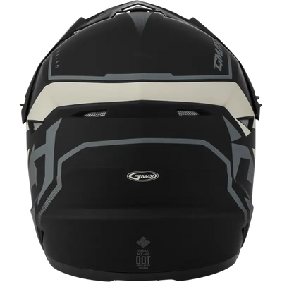 Mx 46 Compound Helmet Matte Black/Grey/White Xl 