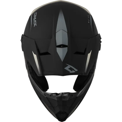 Mx 46 Compound Helmet Matte Black/Grey/White Xl 