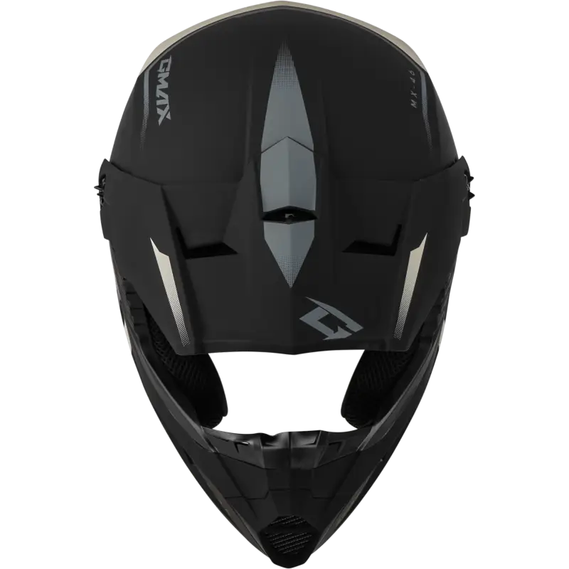 Mx 46 Compound Helmet Matte Black/Grey/White Xl 