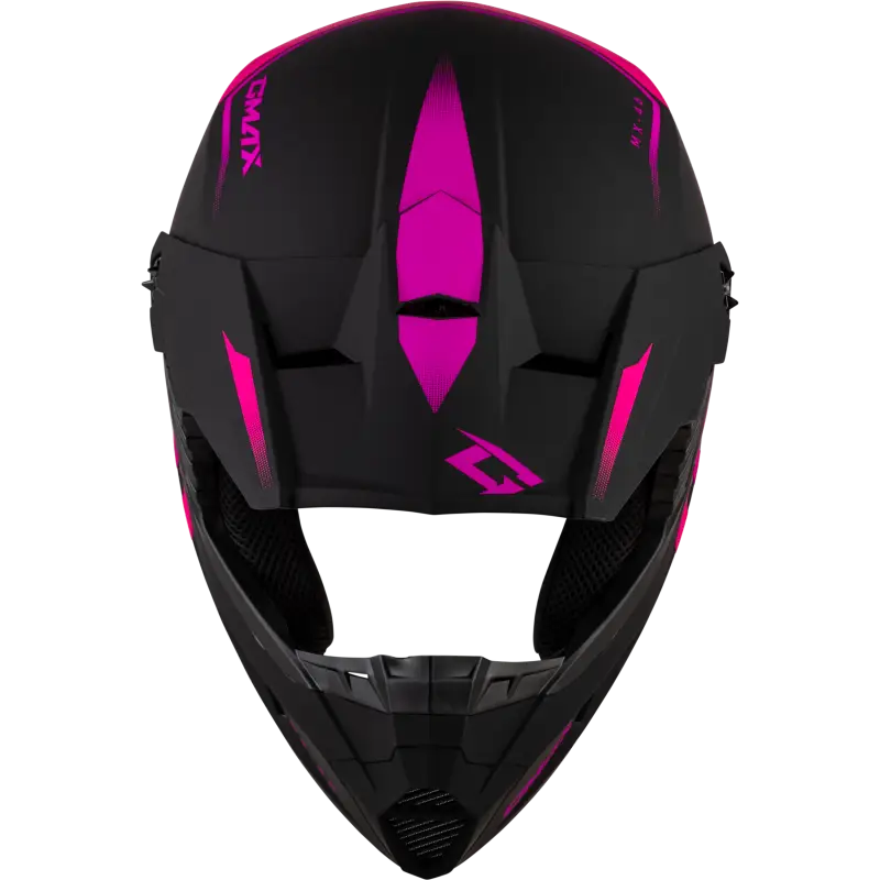 Mx 46 Compound Helmet Matte Black/Pink Ys 