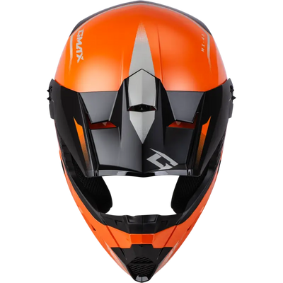 Mx 46 Compound Helmet Orange/Black/Grey Sm 