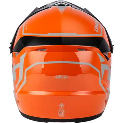Mx 46 Compound Helmet Orange/Black/Grey Xs 