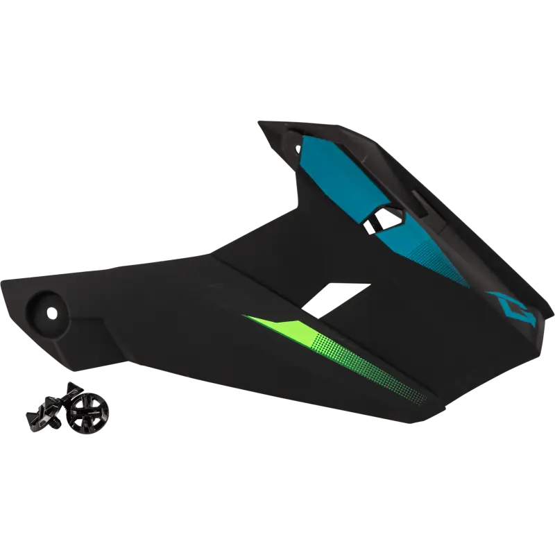 GMAX Mx 46 Compound Visor Matte Hi Vis Grn/Blk/Blu Md 3x