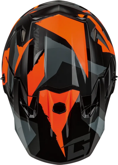 Mx 96s Splinter Helmet Black/Orange Xl