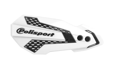 POLISPORT Mx Flow Handguards White/Black