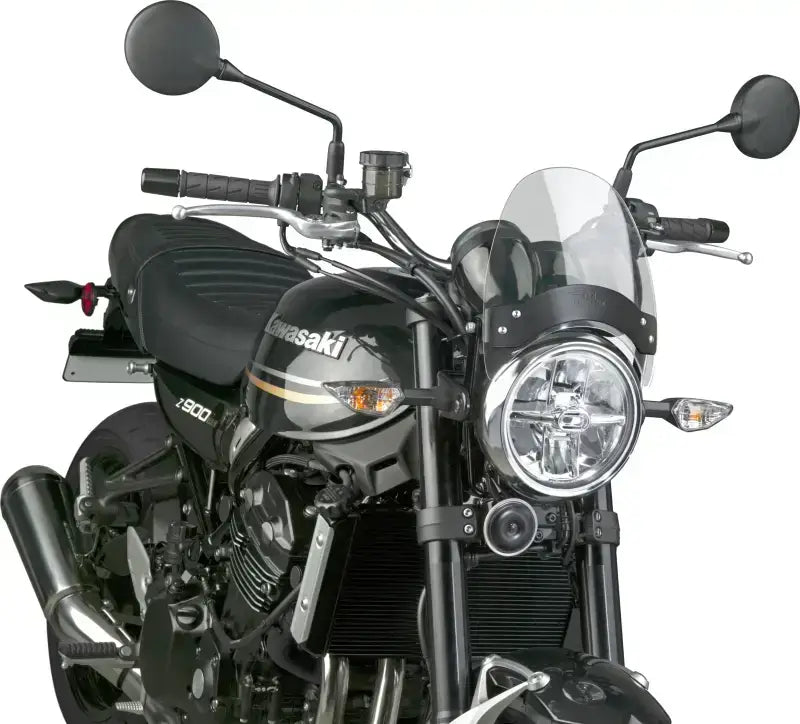 N2543-002 Flyscreen Windscreen Smoke Black Hardware 
