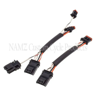 Namz Custom Cycle NHCX-J15 Hbar Cntrl Ext Harness 15’’ Fl 11-Up Fx 12-Up 14-Up Models - Electrical