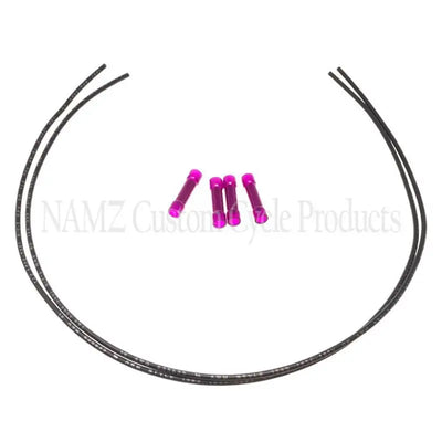 Namz Custom Cycle NHGX-1801 Heated Grip Extension Harness Fits 96-07 Hd Models - Electrical
