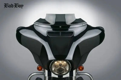 Sleek black chrome National Cycle BadBoy Custom fairing for FLHTK FLHTKL FLHX