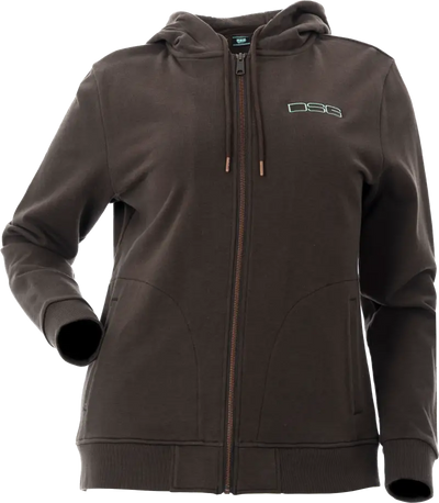 Neve Zip Up Hoodie Charcoal 2xs